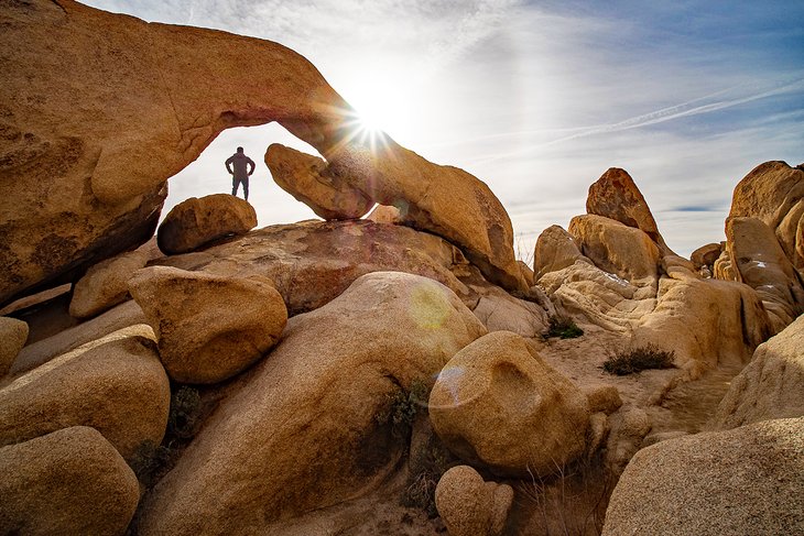 Arch Rock at Joshua Tree National Park