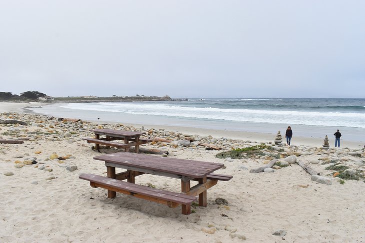 Moss Beach, south of Spanish Bay Beach