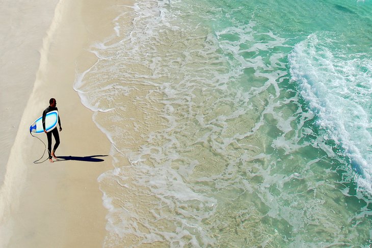 Surfer in Seaside, FL