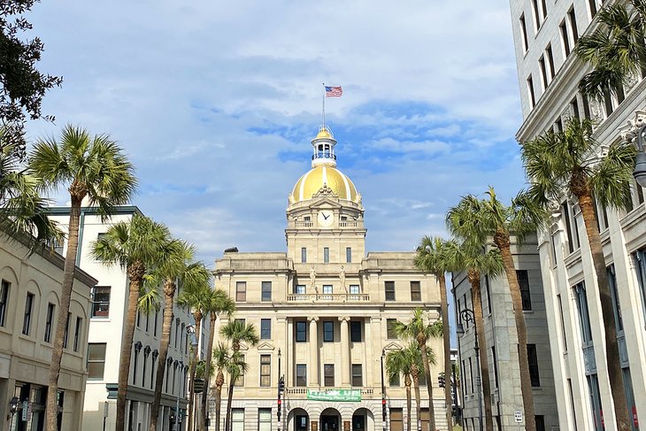 City Hall in the Savannah Historic District