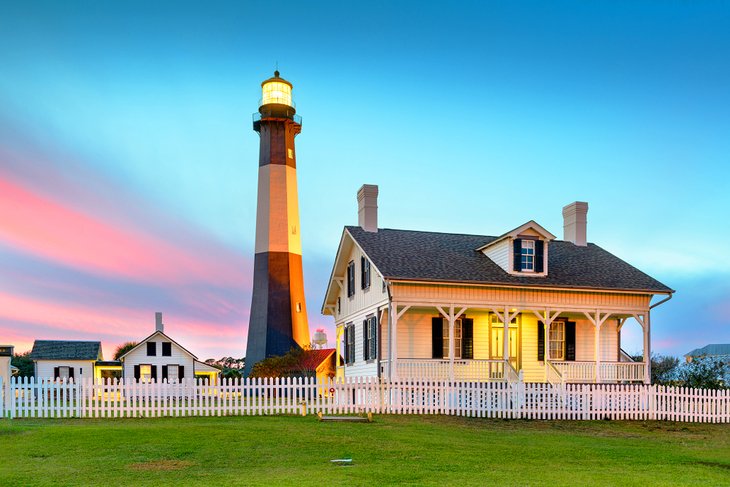 Lighthouse on Tybee Island, Georgia