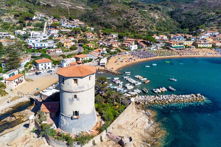 Campese Bay, Giglio Island