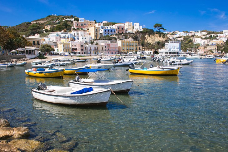 The Best Italy Islands to Visit With Family in 2022 Harbor on Ponza island