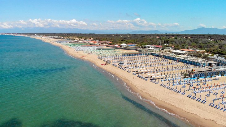 Tirrenia beach, Pisa