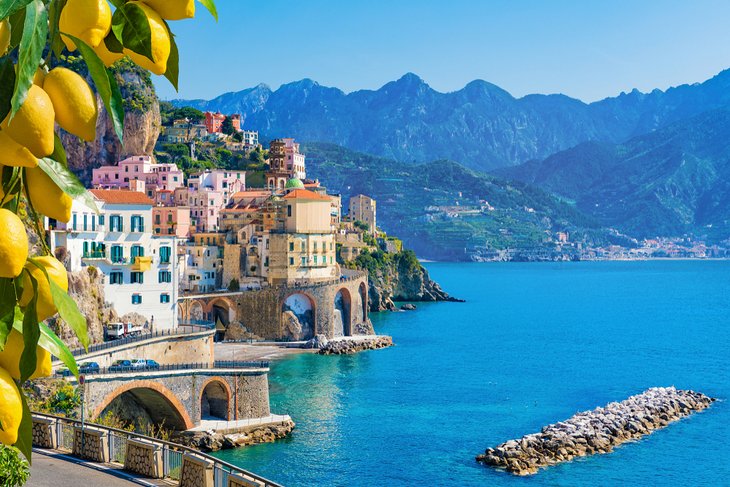 Atrani, a picturesque small village on the Amalfi Coast