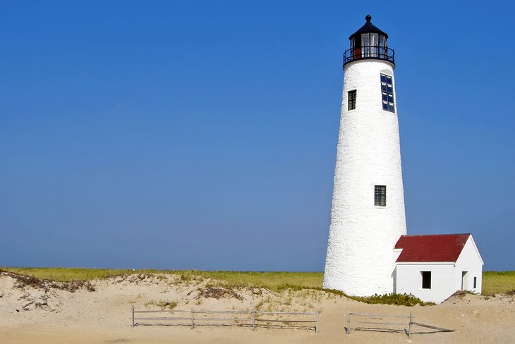 Great Point Lighthouse in the Coskata-Coatue Wildlife Refuge