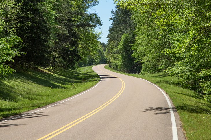 Natchez Trace Parkway, Mississippi