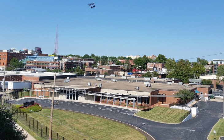 View of the Westport neighborhood in Kansas City