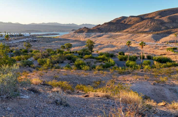 Sunrise at Echo Bay, Lake Mead