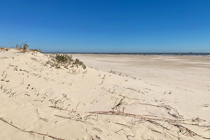 San Luis Pass Beach