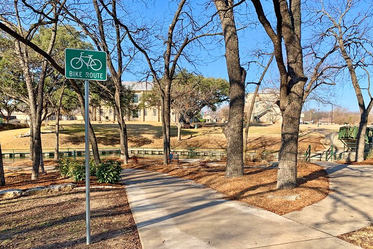 Granbury's Moments-in-Time Hike and Bike Trail