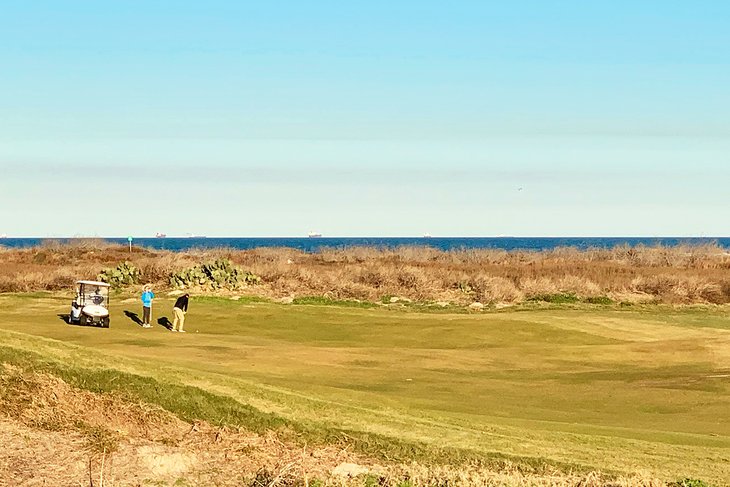 Golfing in Port Aransas