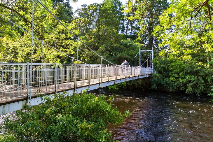 Bridge to the Ness Islands over the River Ness