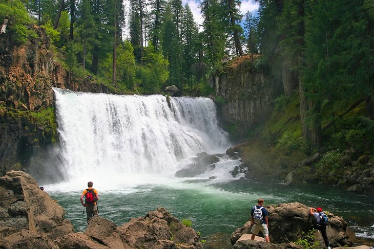 Brandy Creek Falls in the Whiskeytown National Recreation Area