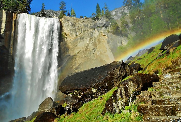 Mist Trail, Vernal Falls