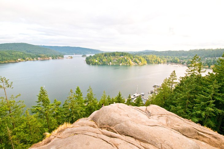 Quarry Rock Trail in Deep Cove, North Vancouver