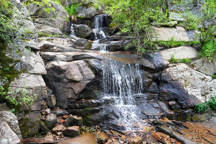 Maxwell Falls in Evergreen, Colorado