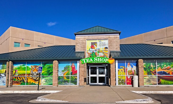 Celestial Seasonings Tea Shop at the factory