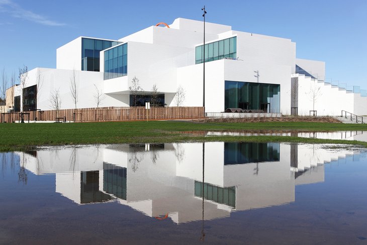 The Lego House in Billund, Denmark