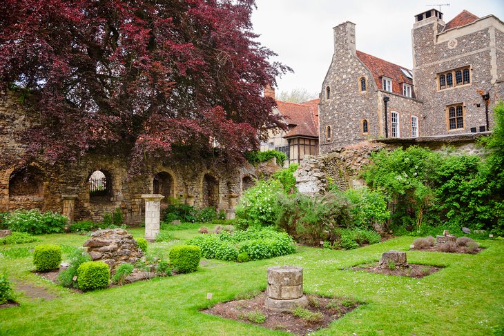 Medicinal Herb Garden at Canterbury Cathedral