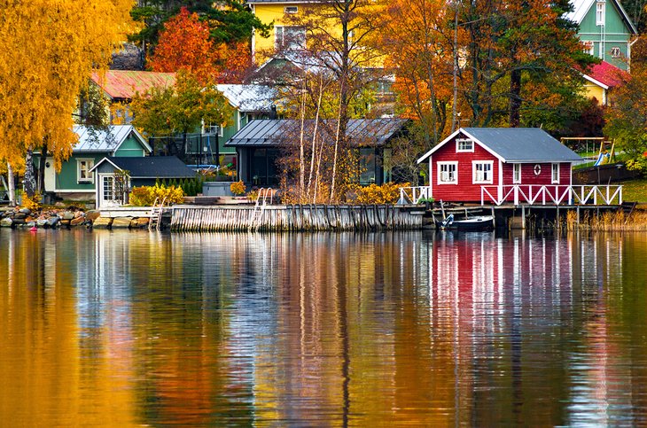 Autumn in Rauma, Finland