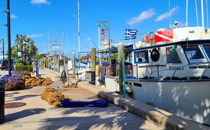 Sponge docks in Tarpon Springs