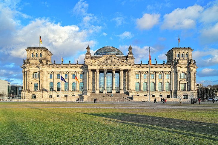 Reichstag building in Berlin