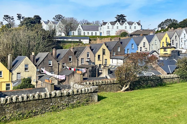 Colorful houses in Cobh