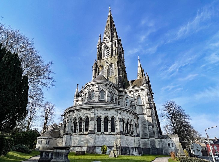Saint Fin Barre's Cathedral in the city of Cork