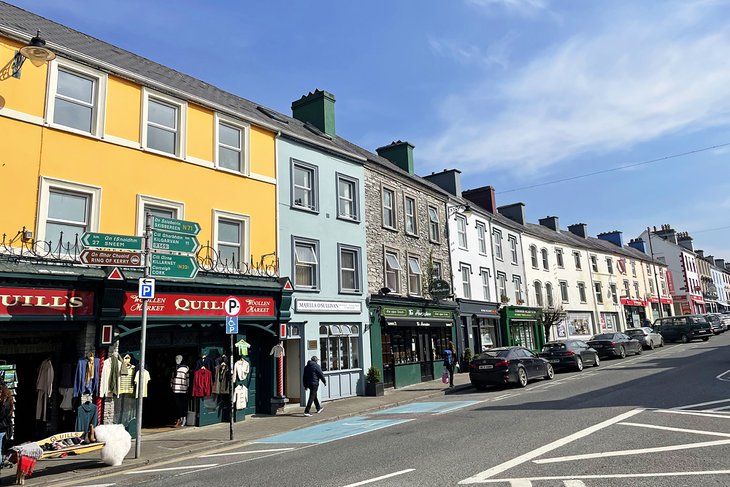 Colorful building in Kenmare