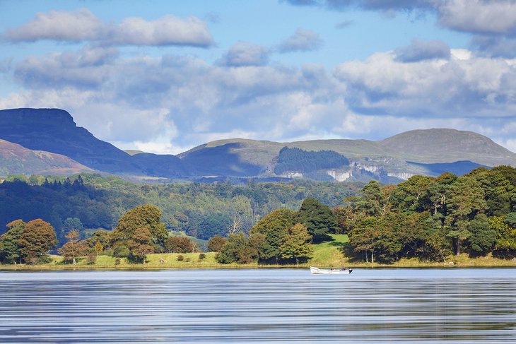 Lough Gill in County Sligo