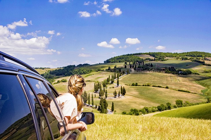 Best Ways To Travel From Rome To Florence In 2023 Enjoying the view in Tuscany