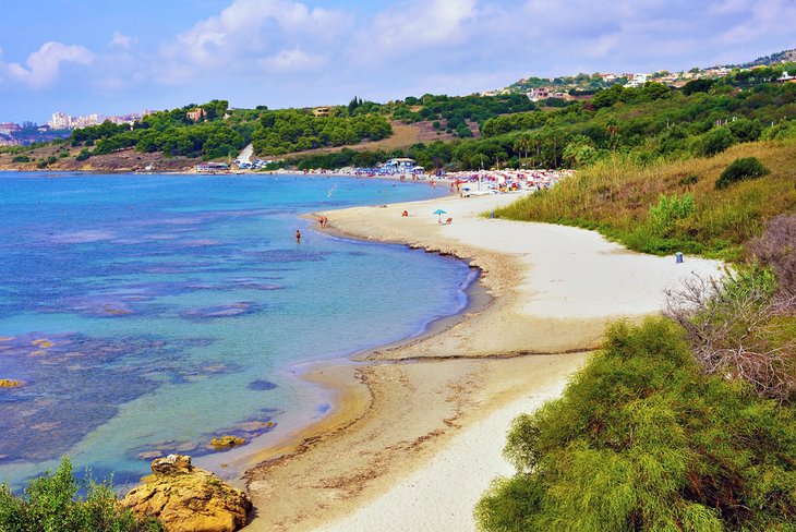 Sovareto beach, Sciacca