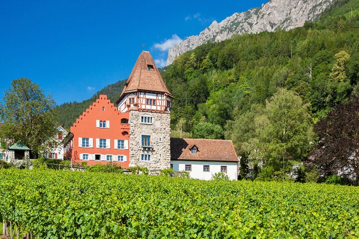 Red House in the Mitteldorf area of Vaduz