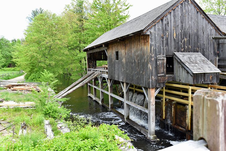 Wood mill at Old Sturbridge Village