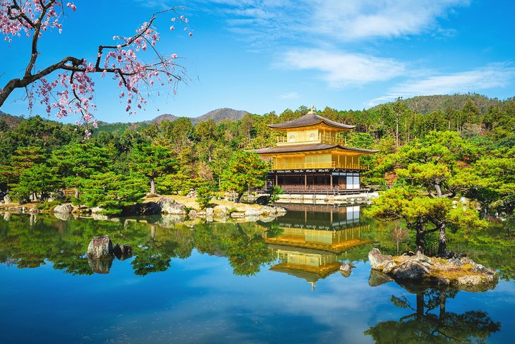 Golden Pavilion in Kyoto, Japan