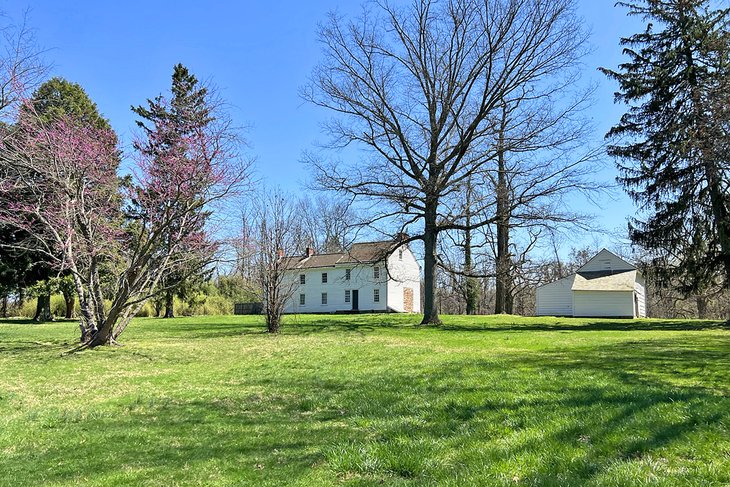 Thomas Clarke House in Princeton Battlefield State Park