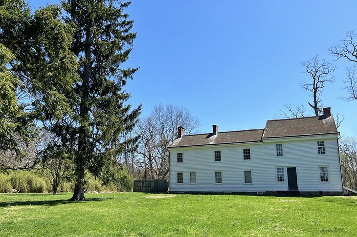 Thomas Clarke House in Princeton Battlefield State Park