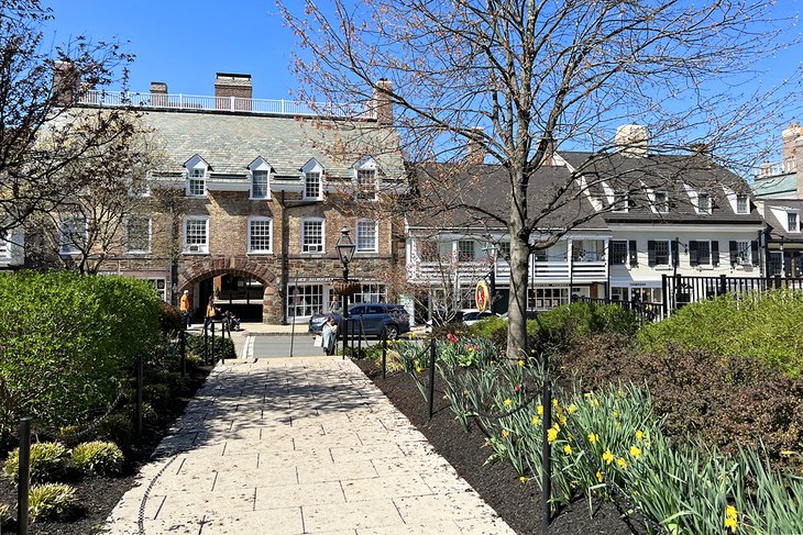 Palmer Square in Princeton