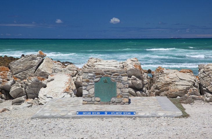 The southernmost tip of the African Continent at Cape Agulhas