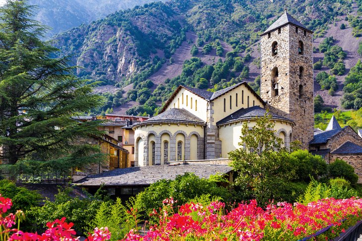 Sant Esteve church located in Andorra la Vella, Andorra