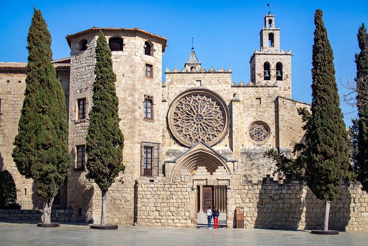 Monastery of Sant Cugat in Sant Cugat del Vallès