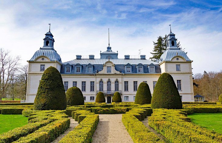 Kronovall Castle in Osterlen Skane