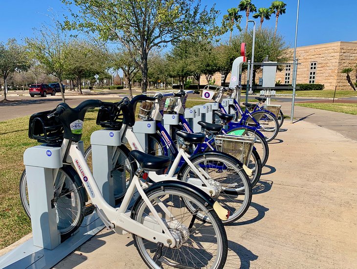 BCycle rental stations in McAllen