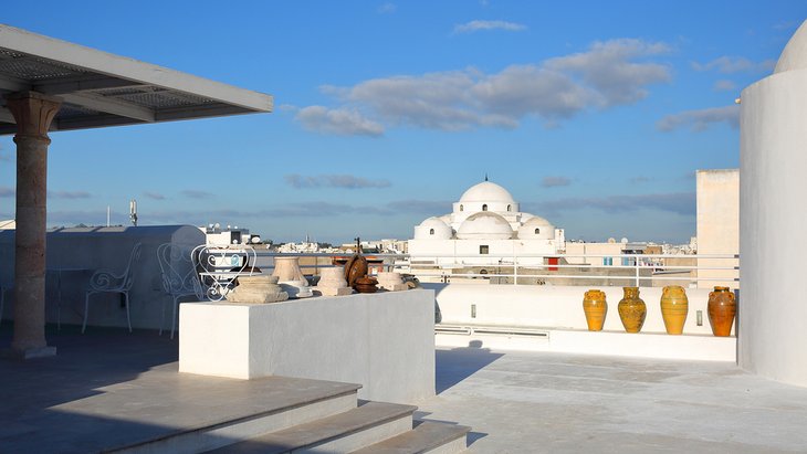 View to the Mosque of Sidi Mahrez