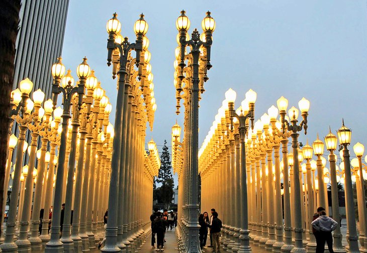 Urban Light at LACMA