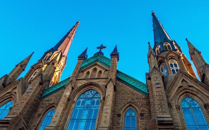 St. Dunstan's Basilica Cathedral in Charlottetown, Prince Edward Island