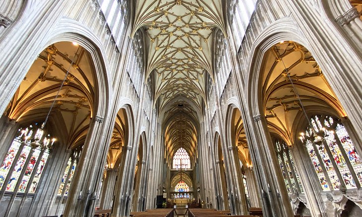 Interior of St. Mary Redcliffe