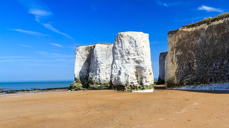 Chalk Cliffs at Botany Bay Beach