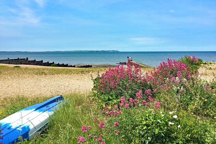West Beach in Whitstable, Kent